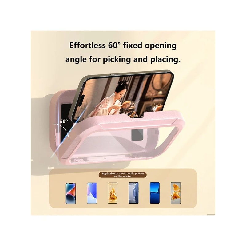 Magnetic Car Phone Holder 360 Adjustable Foldable Suction Mount 13