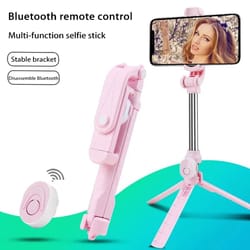 wireless selfie stick tripod with remote portable phone stand