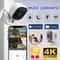 Mini 4K WiFi Security Camera Night Vision Waterproof Two Way Audio 0