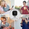 Mini 4K WiFi Security Camera Night Vision Waterproof Two Way Audio 10