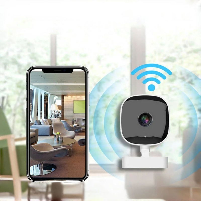 Mini 4K WiFi Security Camera Night Vision Waterproof Two Way Audio 13