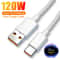 120W Ultra Fast Charging Cable Type C Turbo Charger 9