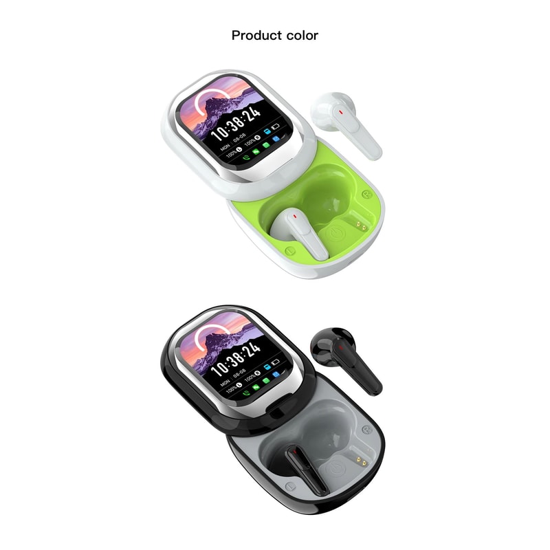 Smart LED Touch Screen TWS Earbuds Wireless Headphones 6