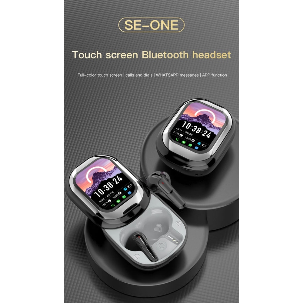 Smart LED Touch Screen TWS Earbuds Wireless Headphones 7