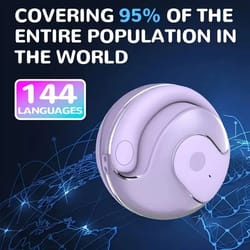 ai translation wireless earbuds bluetooth 150 languages support