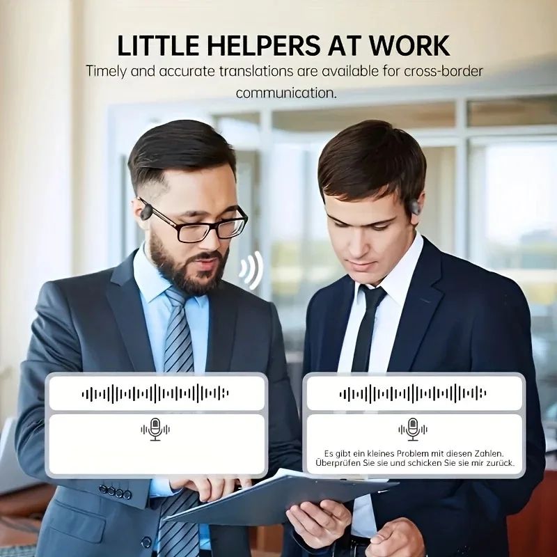 AI Translation Wireless Earbuds Bluetooth 150 Languages Support 11