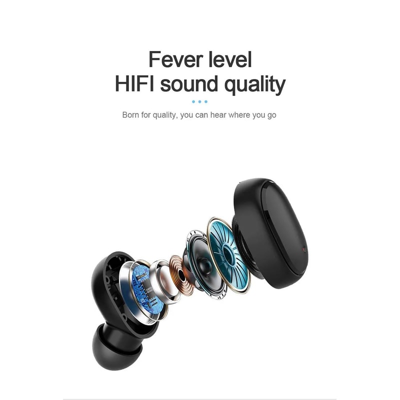 Mini TWS A6S Wireless Earbuds Bluetooth Touch Control Headphones 8