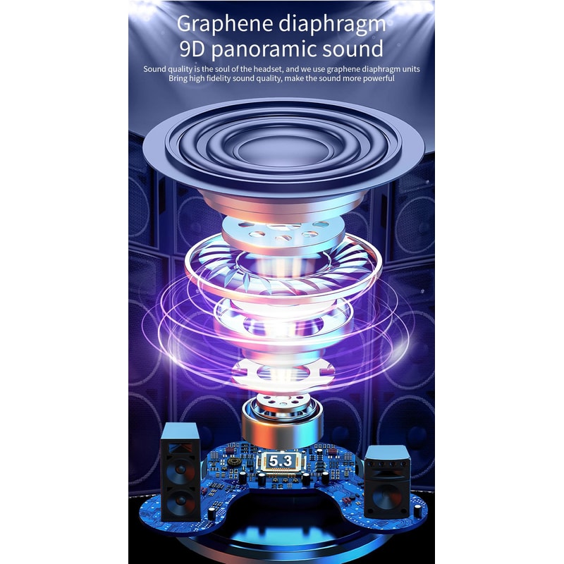 Mate50 Wireless Bluetooth 53 Earbuds With ANC Touch Control 8