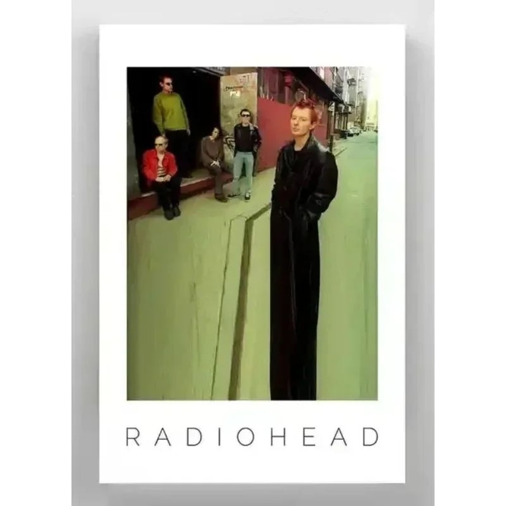 Radiohead The Bends Album Cover Canvas Poster 15