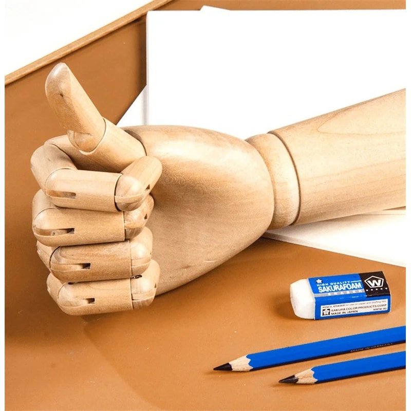 Wooden Artist Mannequin Figure 9