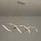 Modern LED Linear Chandelier Light 3
