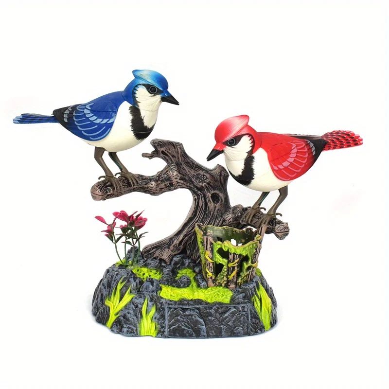 Colorful Acrylic Bird Desk Ornament 6