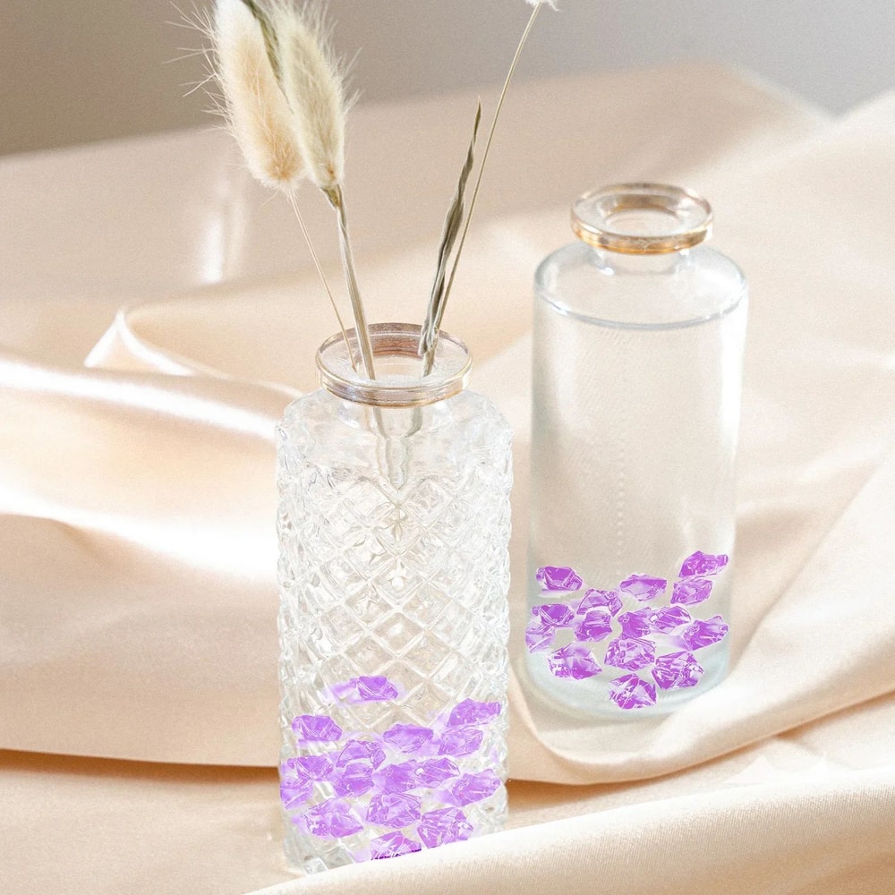 Clear Acrylic Crushed Ice Vase Fillers 8