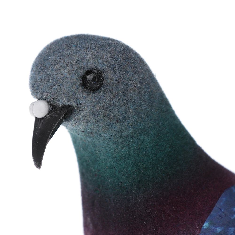 Artificial Dove Bird Decor Realistic Pigeon For Home And Events 10