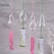 Transparent Glass Wind Chimes Hanging Decor For Garden And Home 3