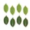 Artificial Magnolia Leaves Set PU Realistic Leaves For DIY Decor 0