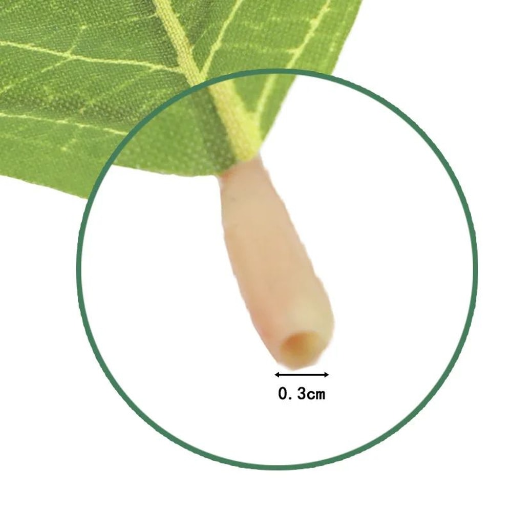 Artificial Magnolia Leaves Set PU Realistic Leaves For DIY Decor 2