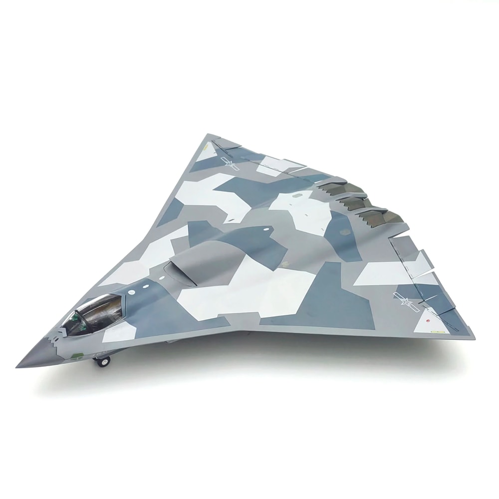 172 Scale J36 Metal Aircraft Model With Stand 6