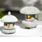 Mini Pagoda Lantern Zen Garden Light Decor 4