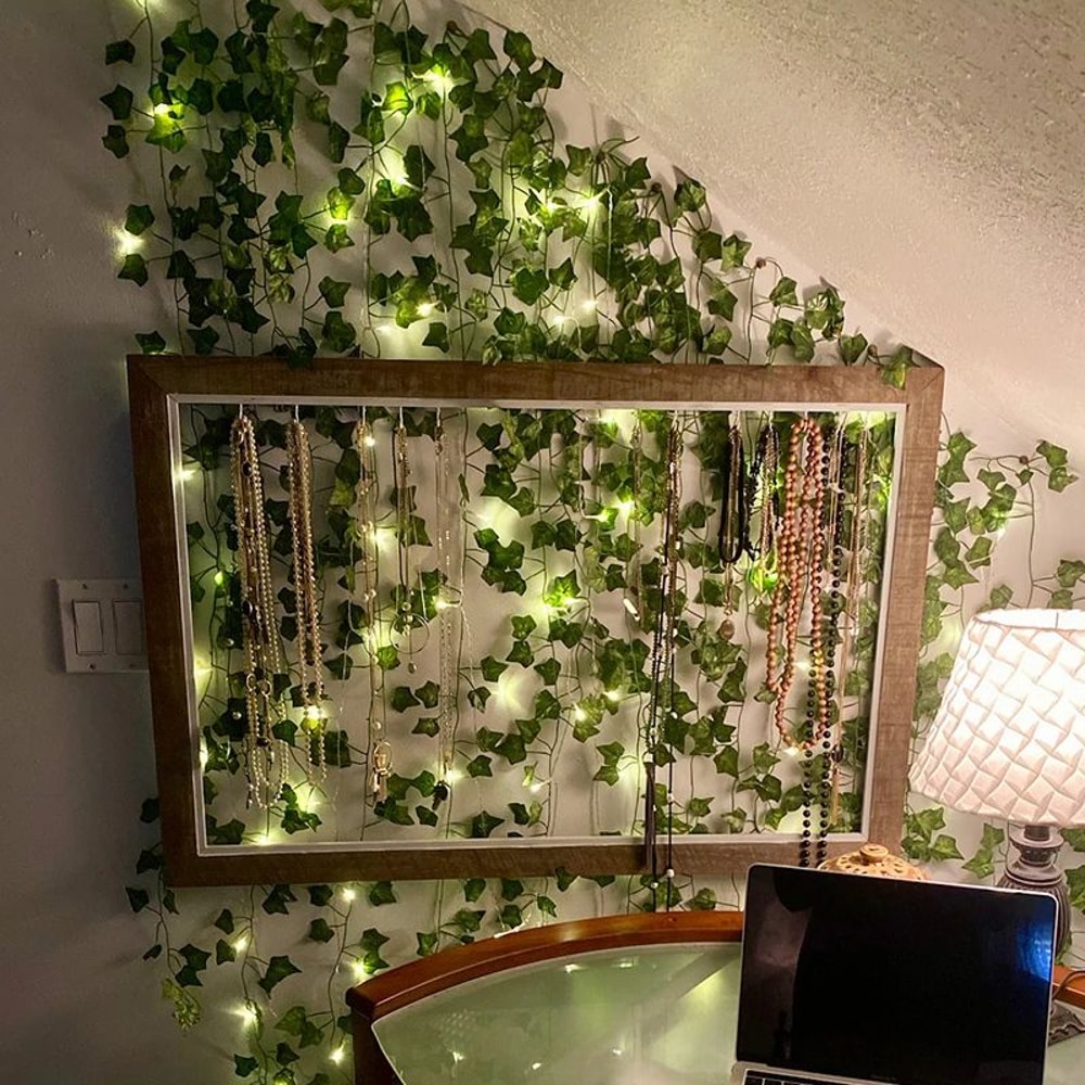 Leaf Vine LED Fairy String Lights Garland 10