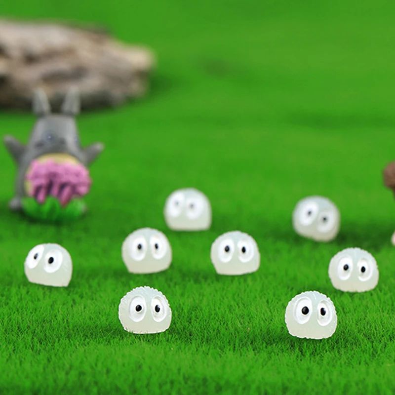 Glow Dust Elf Miniature Ghibli Style Decor Set 1