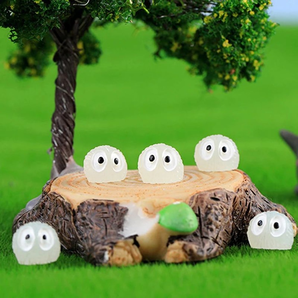 Glow Dust Elf Miniature Ghibli Style Decor Set 7