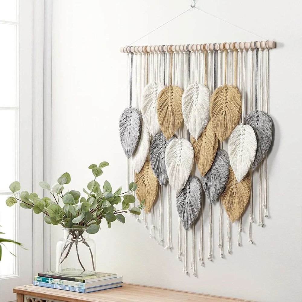 Large Boho Macrame Wall Hanging Decor 4
