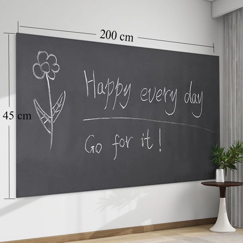 PVC Chalkboard Wall Sticker Roll 7