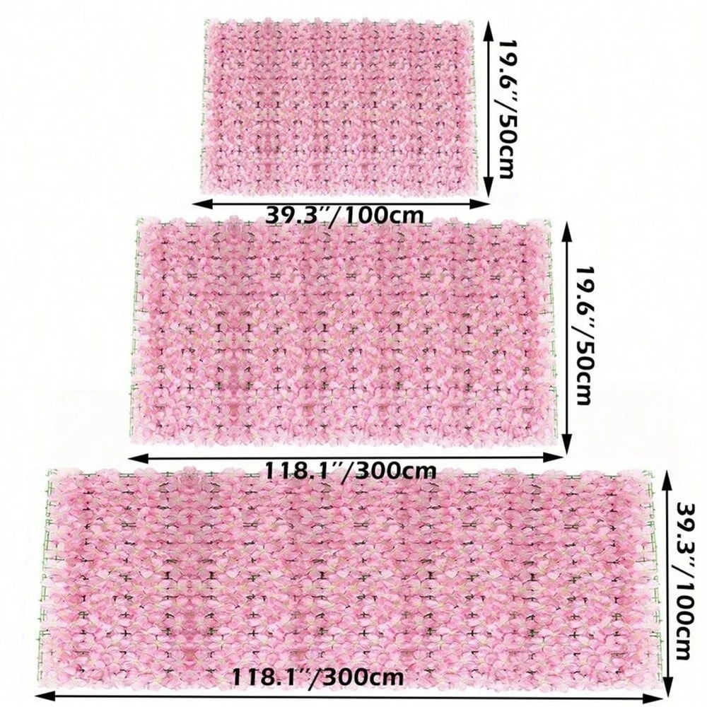 Expandable Artificial Ivy Flower Fence 5