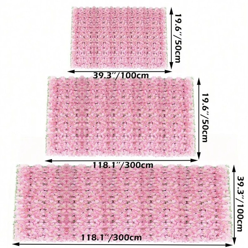 Expandable Artificial Ivy Flower Fence 5