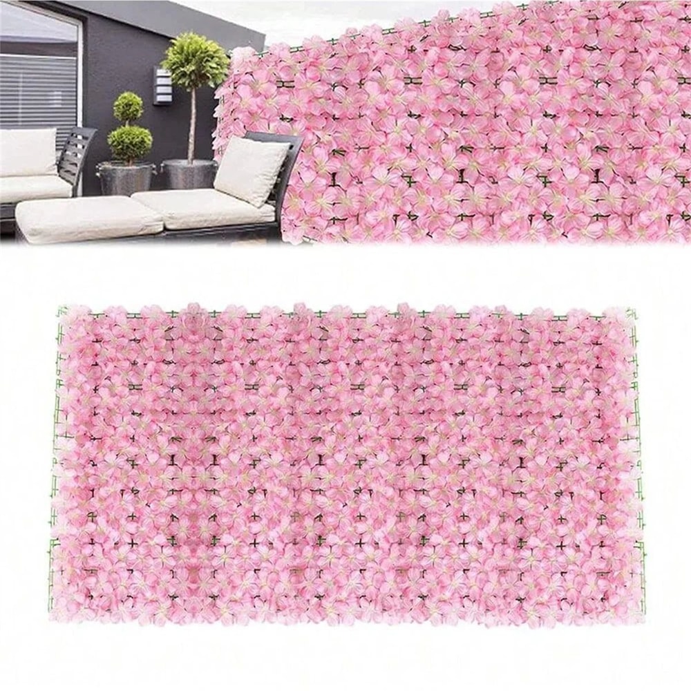 Expandable Artificial Ivy Flower Fence 6