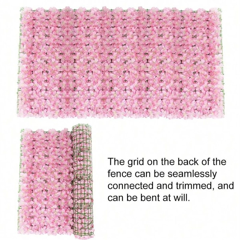 Expandable Artificial Ivy Flower Fence 7