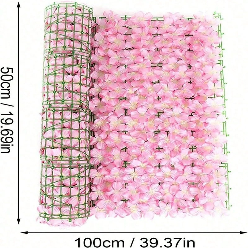 Expandable Artificial Ivy Flower Fence 11