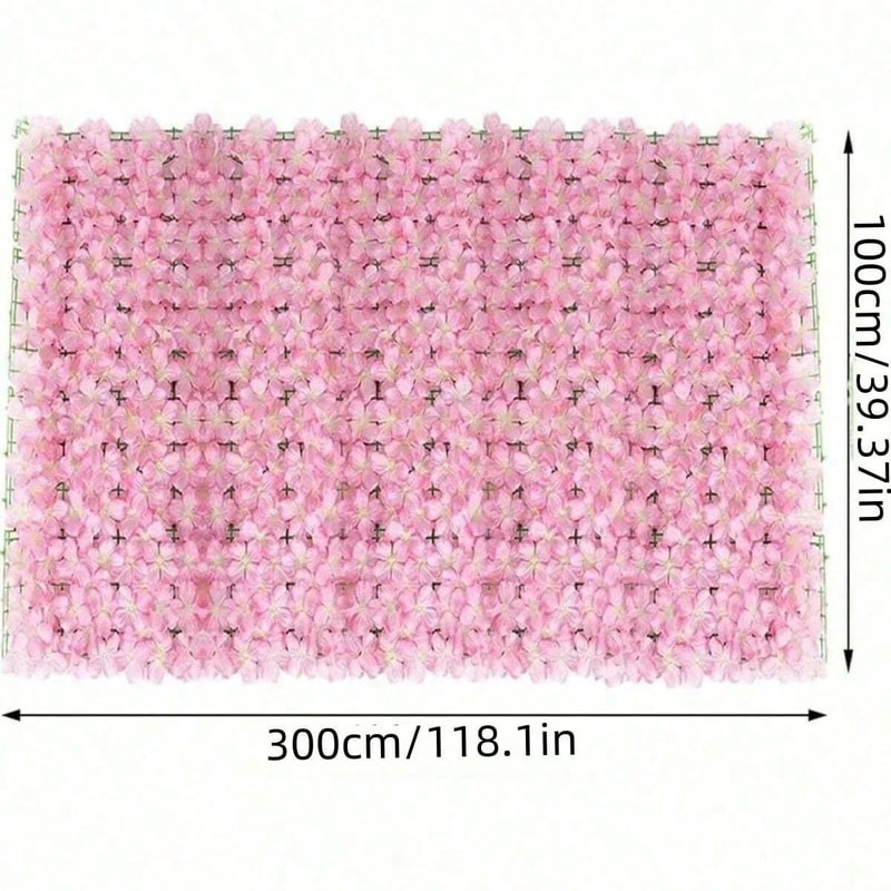 Expandable Artificial Ivy Flower Fence 14