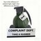 Funny Complaint Department Desk Grenade Sign 4