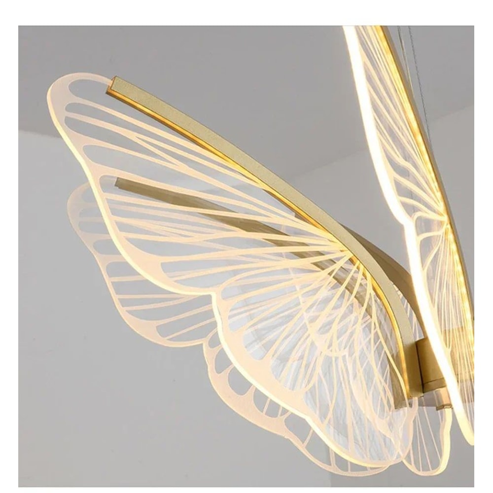 Minimalist Butterfly Acrylic Chandelier 11