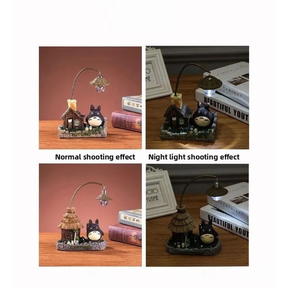 Cartoon Wooden House Night Light 5