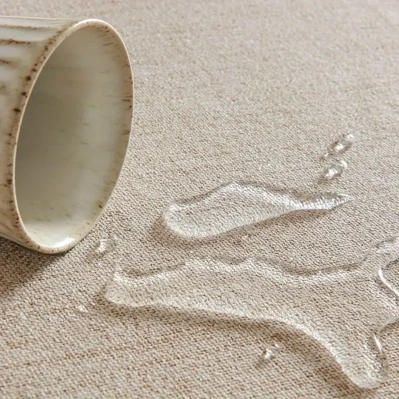 Elegant Floral Linen Table Runner 7