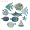 Wooden Fish Wall Decor Set 2