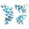 3D Butterfly Magnetic Wall Decor Set 2