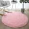 Soft Fluffy Round Plush Rug Carpet For Living Room 8