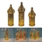 Moroccan Golden Iron Lantern Decor 6
