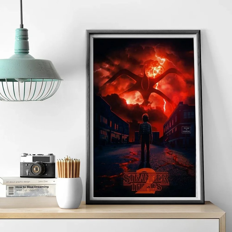 Stranger Things Canvas Wall Poster 6
