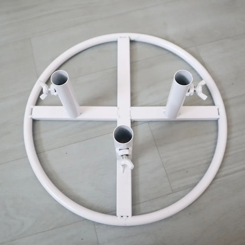 Floor Standing Flower Pole Base Stand 0