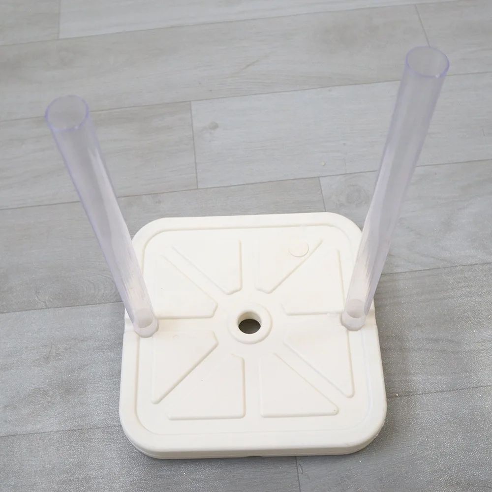 Floor Standing Flower Pole Base Stand 12