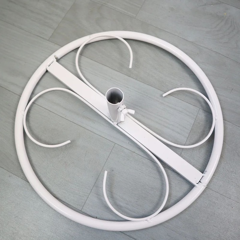 Floor Standing Flower Pole Base Stand 18