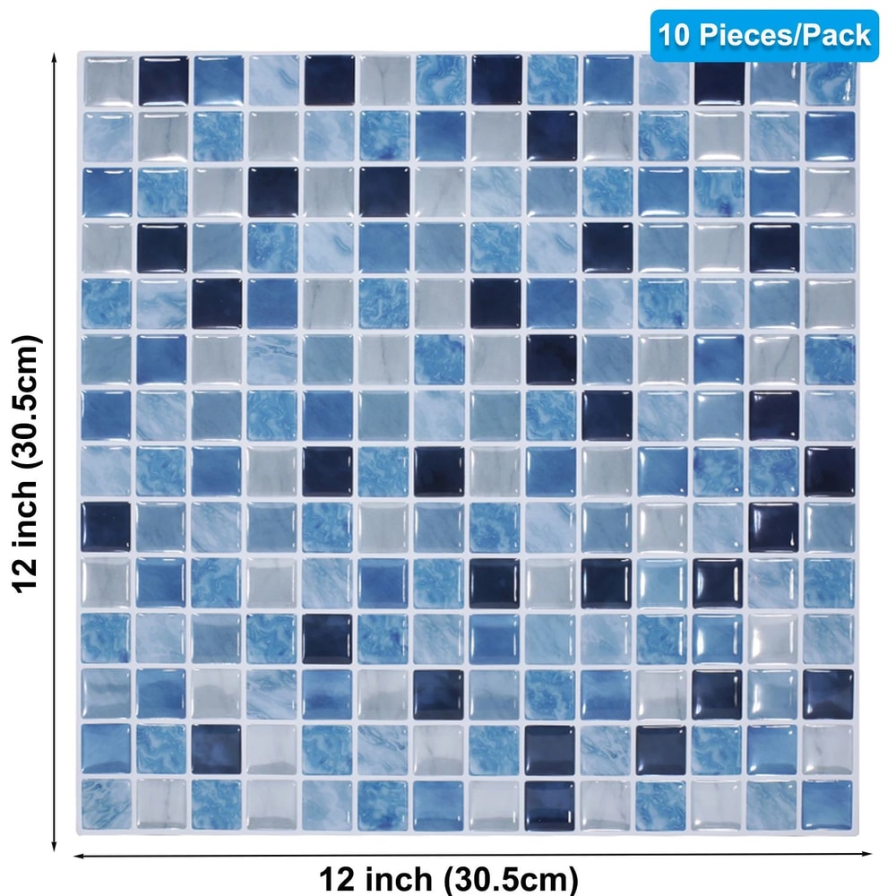 3D Waterproof Peel And Stick Tile Wall Sticker 17