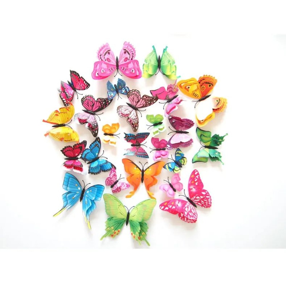 3D Butterfly Wall Stickers Set 1