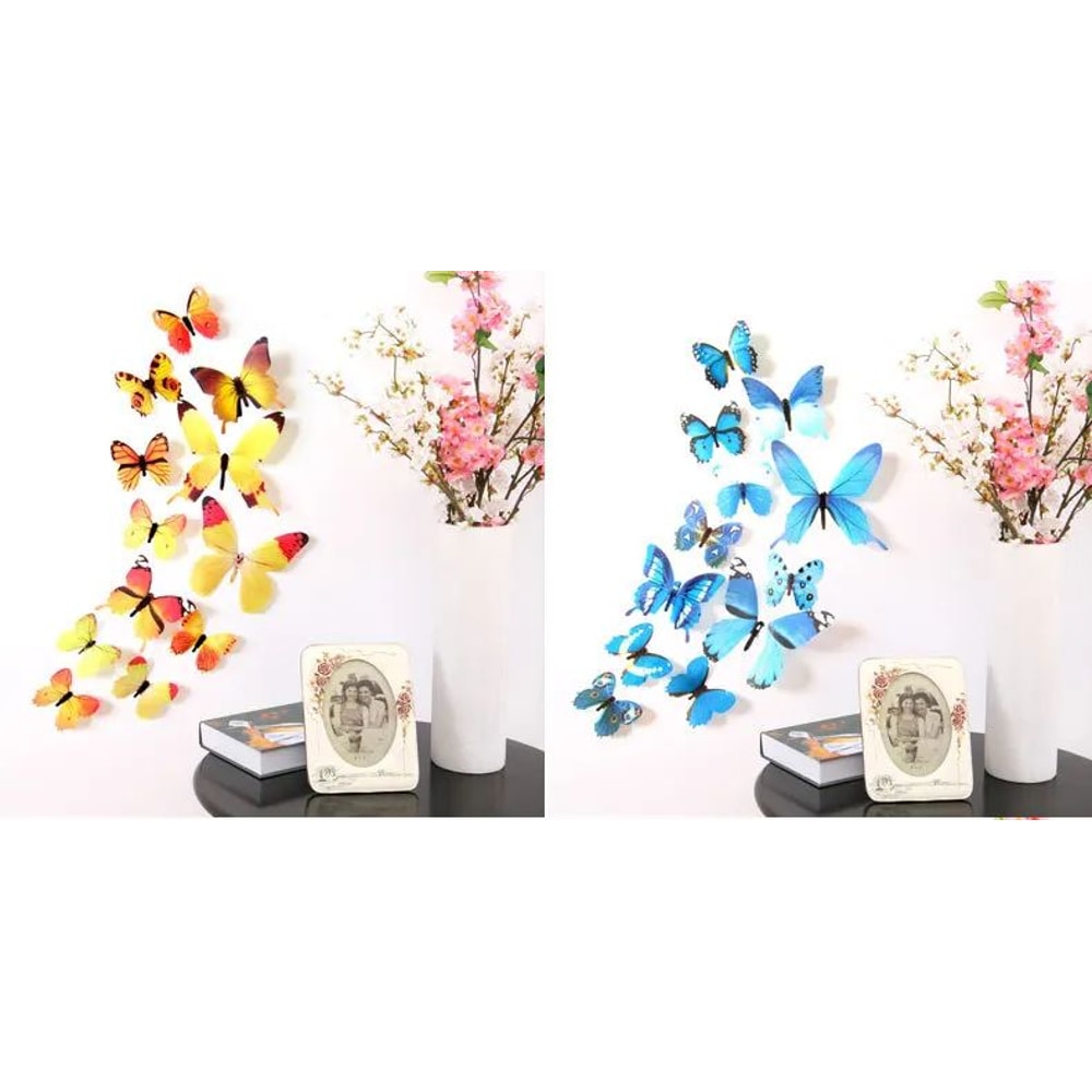 3D Butterfly Wall Stickers Set 2