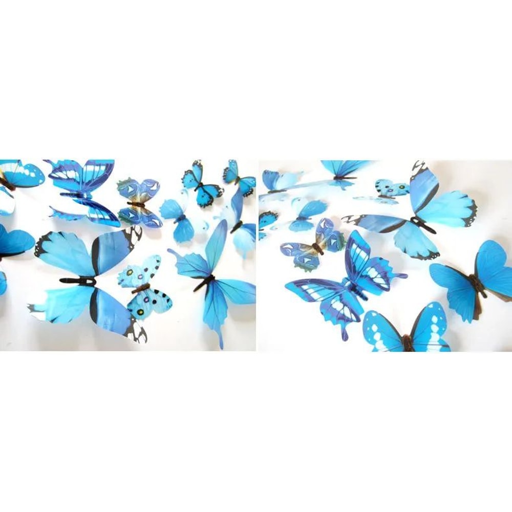 3D Butterfly Wall Stickers Set 4